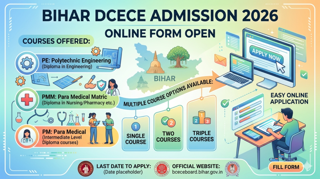 Bihar DCECE Admission Online Form 2026