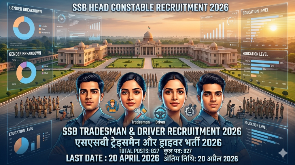 SSB Constable Tradesman