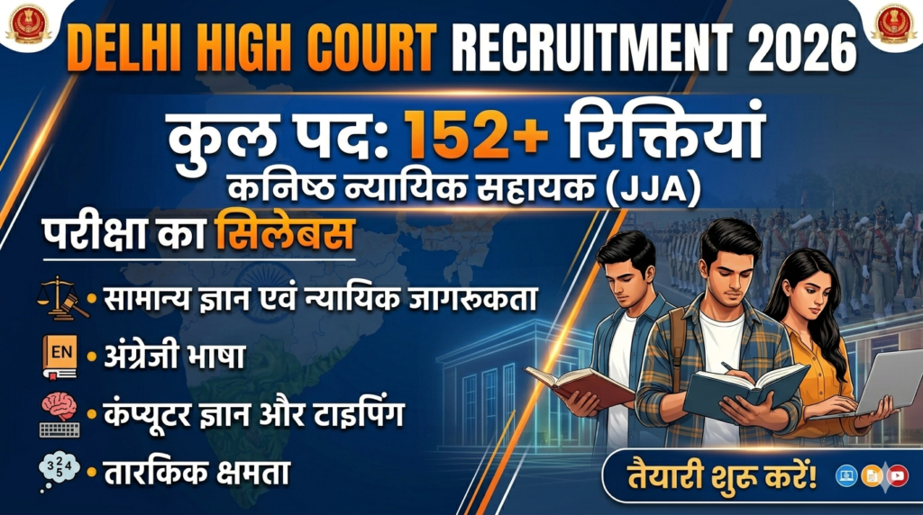 Delhi High Court JJA Answer key 2026