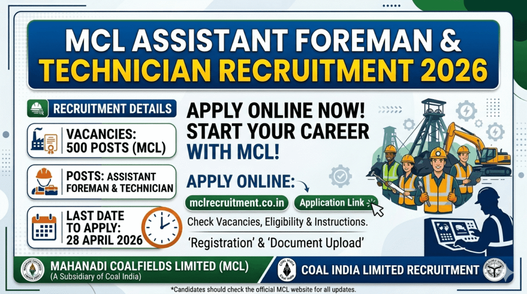 MCL Assistant Foreman and Technician