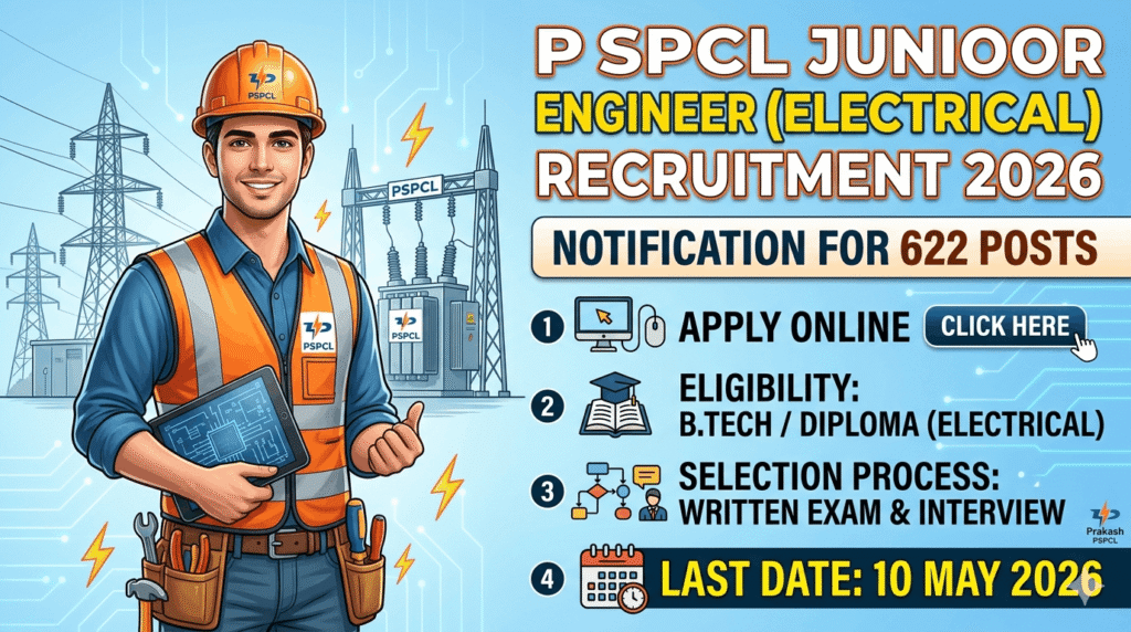 PSPCL Junior Engineer (Electrical)